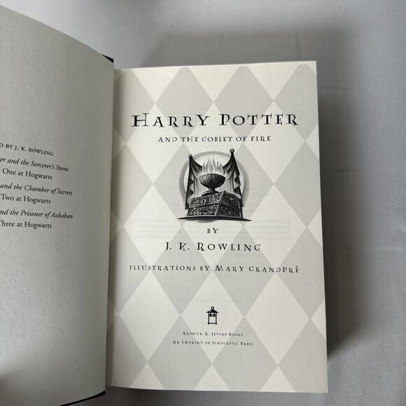 Harry Potter and the Goblet of Fire 1st EDITION Book Rowling Hard Cover - Picture 7 of 7